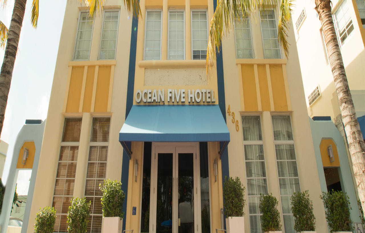 Ocean Five Hotel Miami Beach Esterno foto